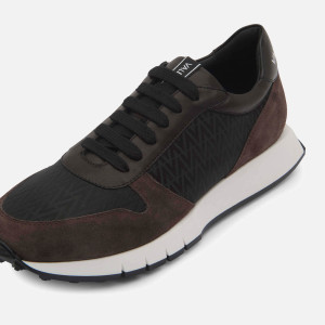 Men's Aries S Suede and Mesh Trainers