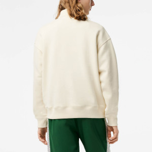 Le Club  Half Zip Cotton-Blend Sweatshirt