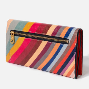 Swirl Printed Leather Wallet
